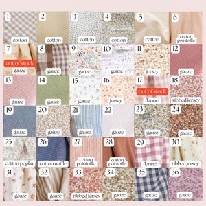 Custom Fabric Name Banner: Personalized Nursery Decor, Baby Shower afbeelding 3