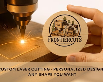 Custom Laser Cutting Service • Wood, Acrylic, & More