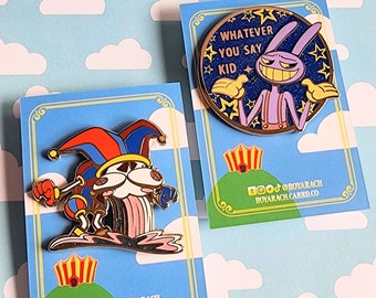 We Are All Mad Here | Jax and Pomni Enamel Pin