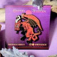 Neon Cryptids Squonk Enamel Pin / Fearsome Critters - Etsy