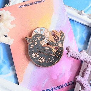 Angel of Maui | Biblically Accurate Angel Monk Seal Charity Enamel Pin