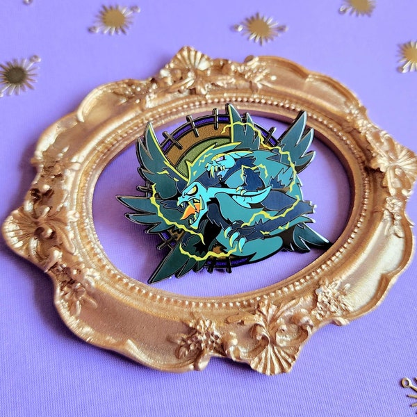 Watching and Dreaming Monsters | Harpy Eda and Titan King 2.2inch Enamel Pin