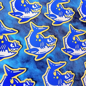 Ocean Friends | Naklejka winylowa Shark 2 cale