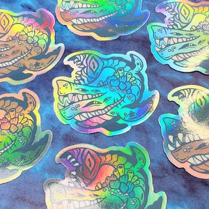 Forneus | 3 pouces Demon Demon Grand Marquis de Hel Holo Sticker