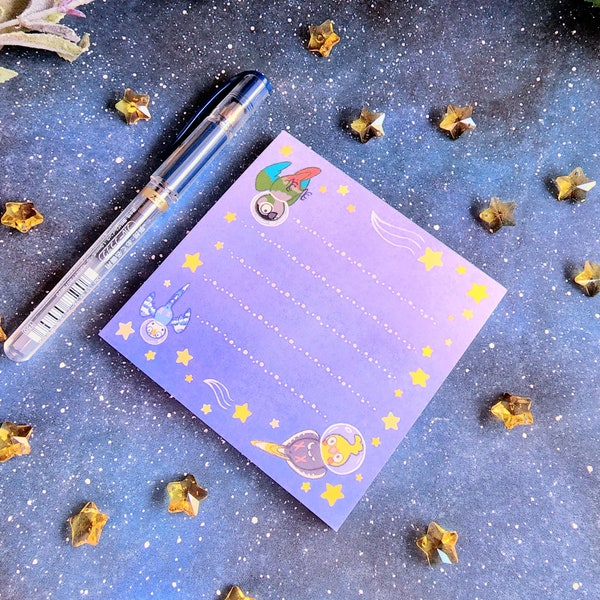 Borbs in Space: Note Pad