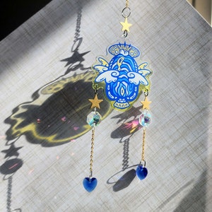 Angel Fish | Biblically Accurate Angel Fish Crystal Suncatcher