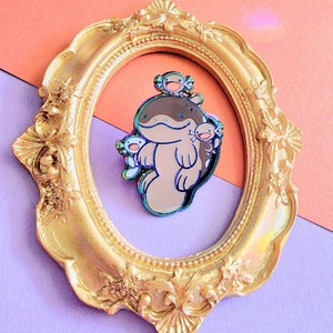 Clodsire Fam | 1.5 inch Rainbow Epoxy Enamel Pin