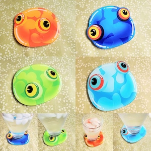 Chuchu Jelly Drink Coaster | Epoxy Slime Monster Coasters