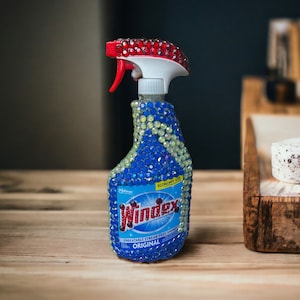 Flacone di Windex bling, flacone per la pulizia degli strass