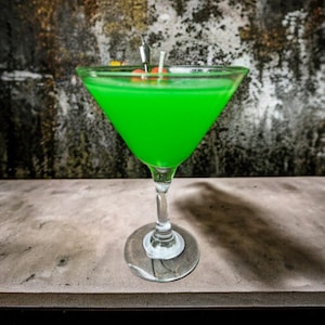 Apple, martini, candle, martini, candle, drink, candle, cocktail candle