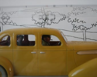 Moulinsart/Hachette - Tintin - 1 - Voiture 1/24 - La Voiture de