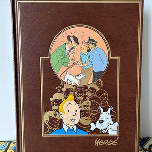 Tintin / Hergé - Book Rombaldi - The Complete Work of Hergé No. 9 - French