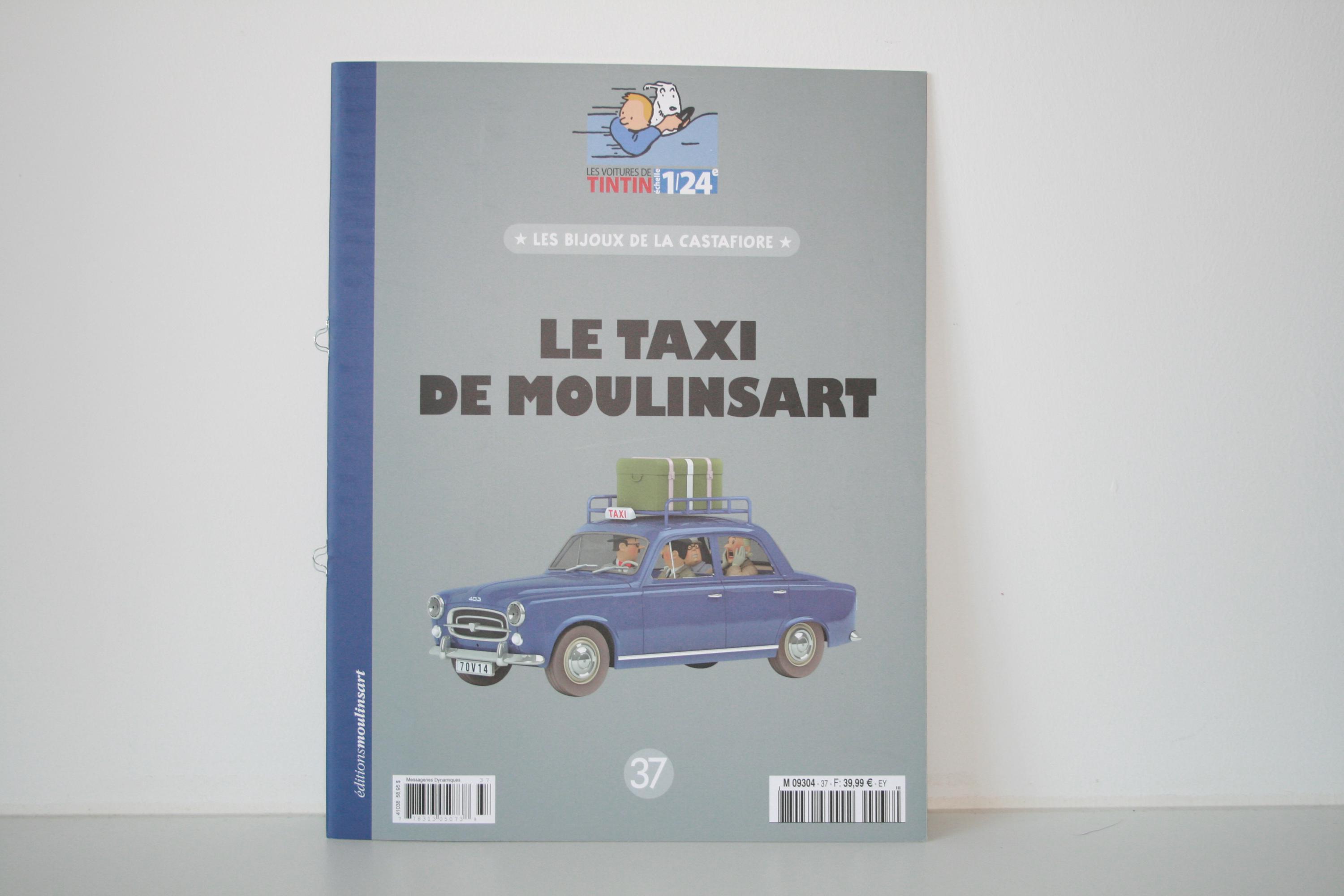Hergé - Les Voitures de Tintin - Taxi de Chicago 1/24e - Amazonie BD Librairie BD à Paris
