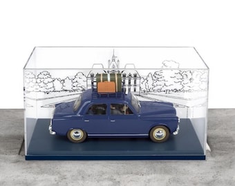 Car (1/24) Tintin No. 37 - Taxi Moulinsart with book - Hergé, Moulinsart (Atlas)