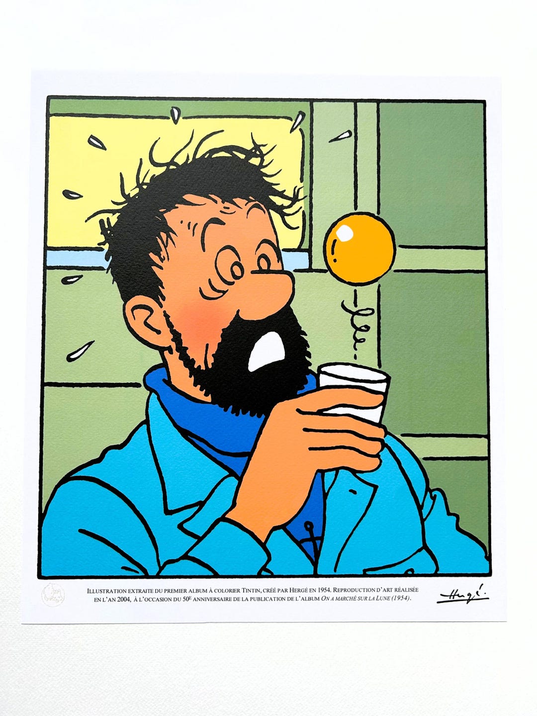 tintin-lithography-explorers-on-the-moon-on-a-marche-sur-la-lune