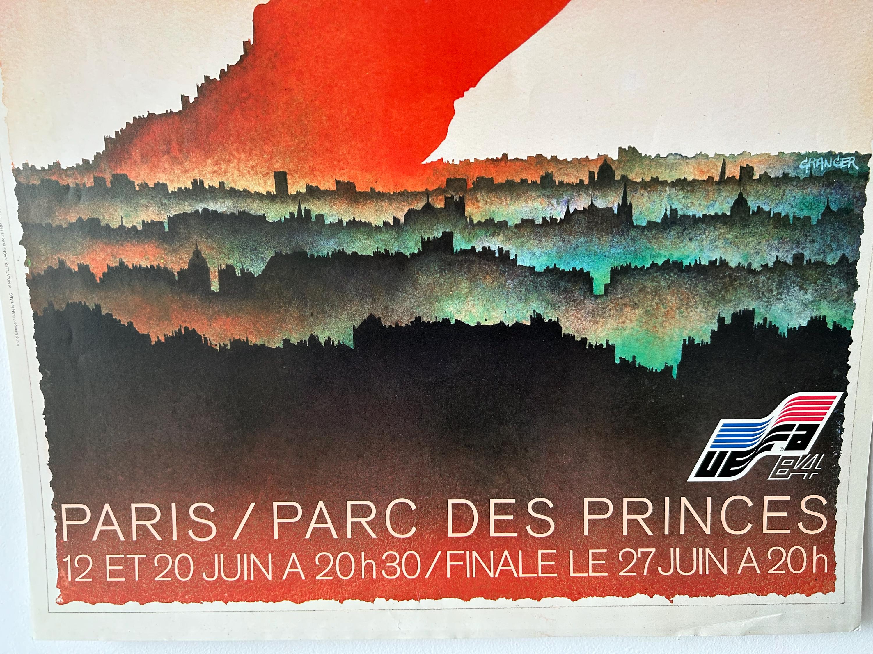 Affiche, sérigraphie, Michel Granger, Editions Marquet