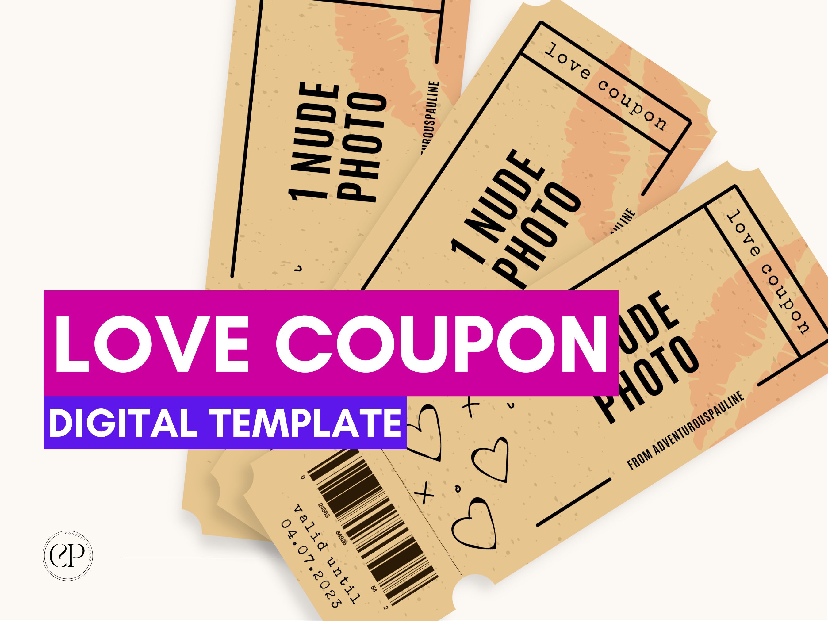 Love Coupon Onlyfans Digital Onlyfans Voucher, Free Content Coupon, Ppv