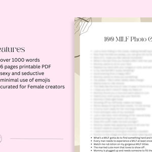 100 MILF Caption Ideas | onlyfans content ideas, tumblr photo captions, twitch adult content, snapchat messages, fansly captions, instagram