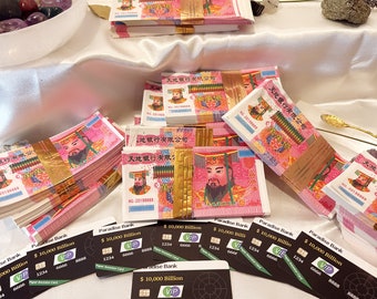 Ancestor Money 101 Pcs | Joss Paper Money | Spirit Money | Credit Card