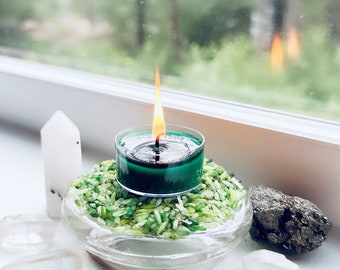 Fast Money Spell Candles | Intention Candles | Money Candles | Handmade Candles | Tealight Candles