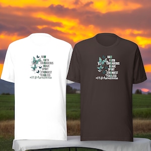 Maglietta unisex "Functional Neurological Disorder Warrior", consapevolezza FND, FND Australia Support Services Inc.