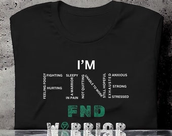 Functional Neurological Disorder Unisex T-Shirt, FND Awareness, FND Warrior Shirt, Awareness Gifts, FND Australia Support Services Inc