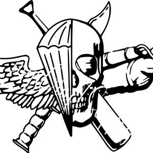 USMC Recon Jack Reconnaissance Logo Vinyl Sticker / Decal