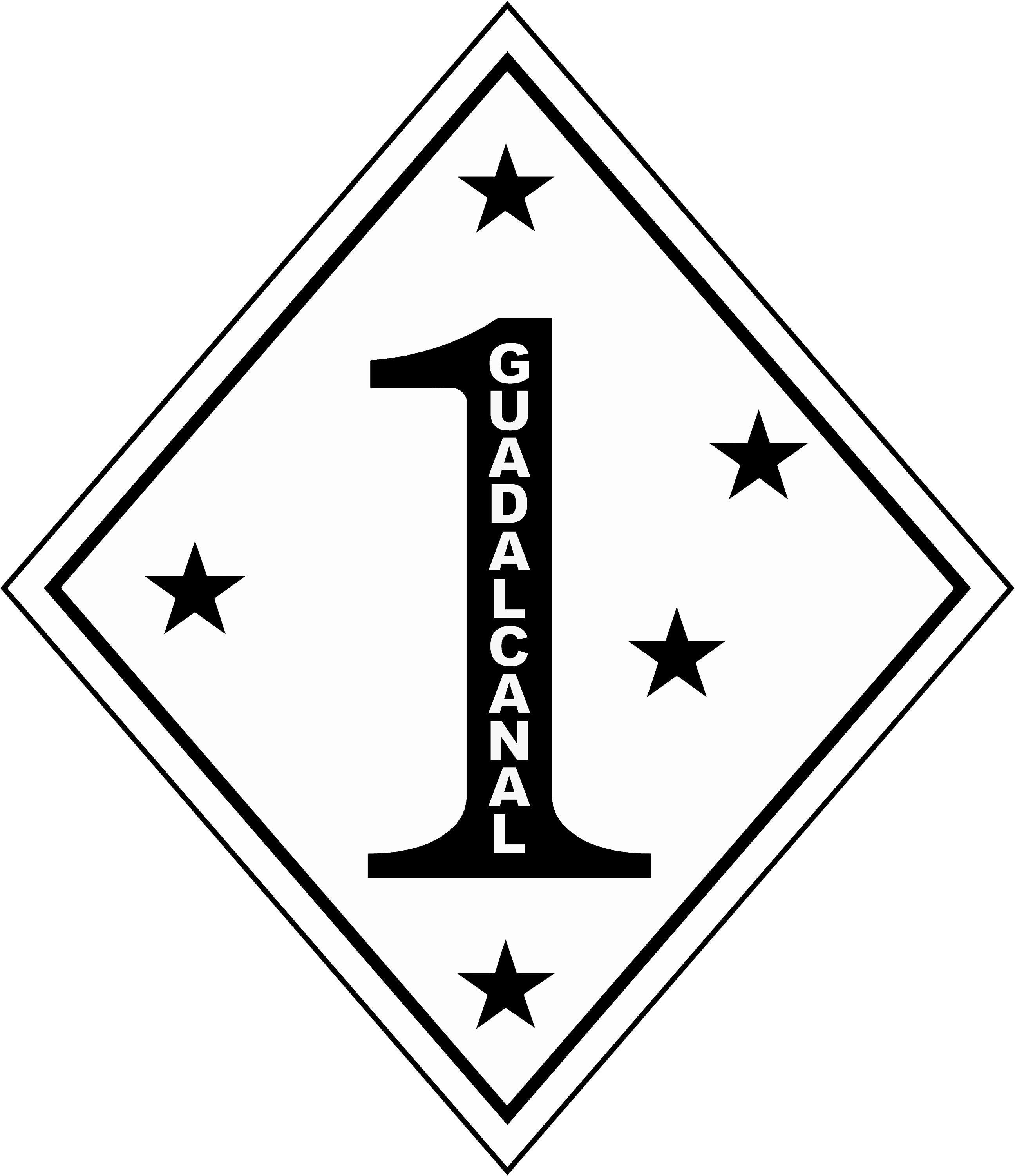 1st Marine Division Class A Patch | USAMM