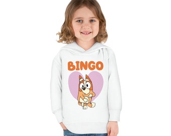 Bingo Toddler Pullover Fleece Hoodie