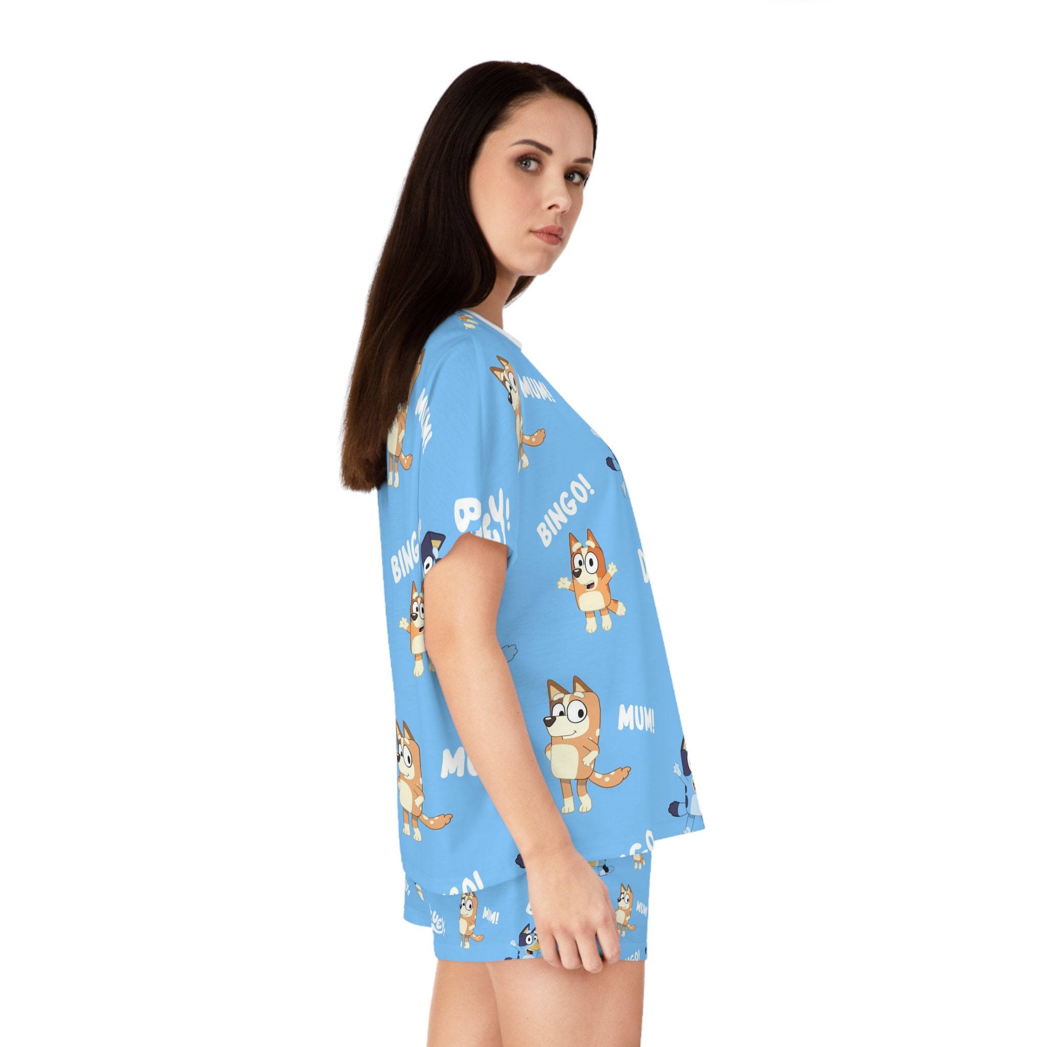 BlueyDad Pajamas Set, Women Sleepwear