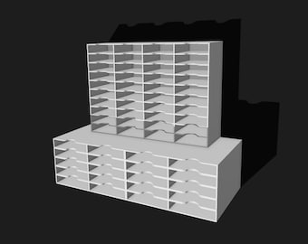 60 Tray Diamond Art Storage Garage – Magnetic Stackable Organizer (Fits Artdot Trays)
