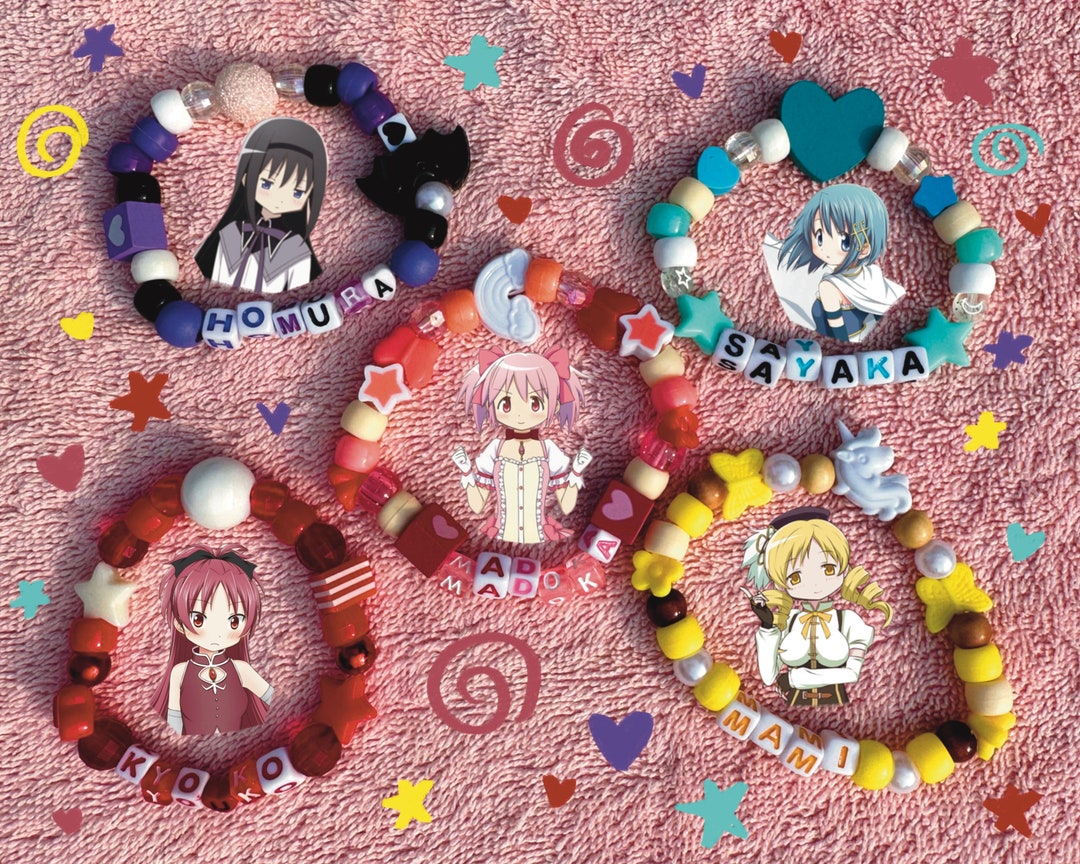 Puella Magi Madoka Magica Kandi Pony Bracelet Singles