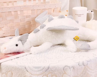 Stuffed Dragon, Plushie, Sensory Comfort Toy, Anxiety Calming Plushie, Emotional Support Pet, Cuddly, Valentine's Day Gift