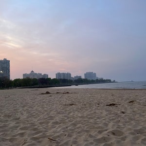 Foster Beach Chicago, IL, Digital Download