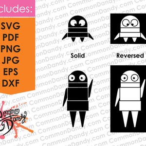 R.E.P.O. Robot SVG, REPO Robot SVG, R.E.P.O. Robot Cut File, Repo Robot Cut File, R.E.P.O. Crouch, R.E.P.O. Stand