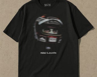 Niki Lauda F1 Racing T-Shirt: Sportcar Fan Gift