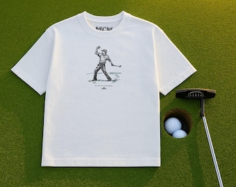 Tiger Woods Graphic T-Shirt for Golf Fans | Augusta Masters Golf Tee | Golfer Gift for Him | For the love of the game | Heavy Weight T-shirt