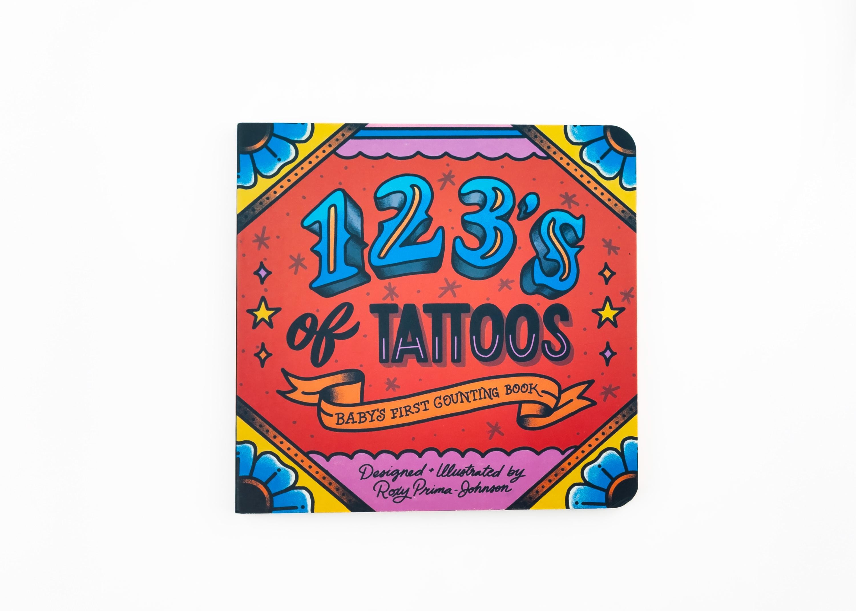 Tattoo Flash Baby Board Book: American Traditional Art, Numbers 1-10