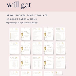 Pearls and prosecco bridal shower games bundle template pearls prosecco bridal shower games pack bow ribbon bridal games wine glass 0292 bild 7