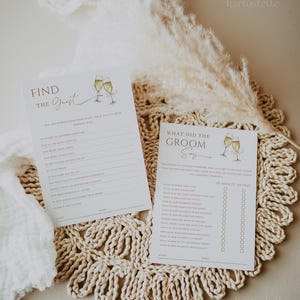 Pearls and prosecco bridal shower games bundle template pearls prosecco bridal shower games pack bow ribbon bridal games wine glass 0292 bild 3