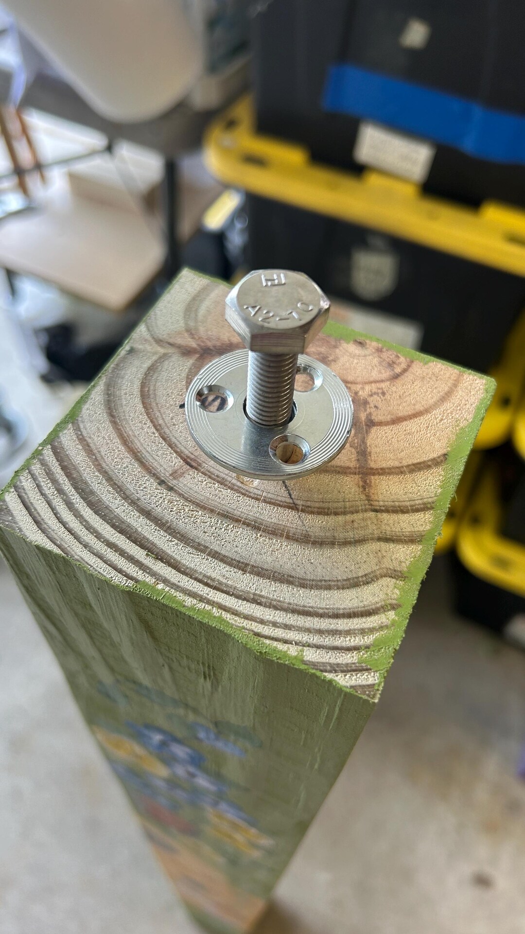 Threaded Post Hardware Birdhouse Garden Post Hardware: Easy Attachment Accessory - Etsy