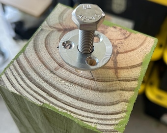 Birdhouse Garden Post Hardware: Easy Attachment Accessory