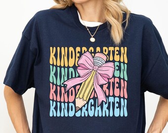 Kindergarten Teacher Shirt, Kindergarten Dream Team Teacher Shirt, Back to School Gift, Cute Kindergarten Teacher Shirt ,Back To School Tee
