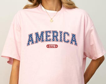 America 1776 Vintage Shirt, 4th of July Shirt, USA Shirt, American Flag Shirt, America 1776 Shirt, Unisex Shirt ,Independence Day Shirt
