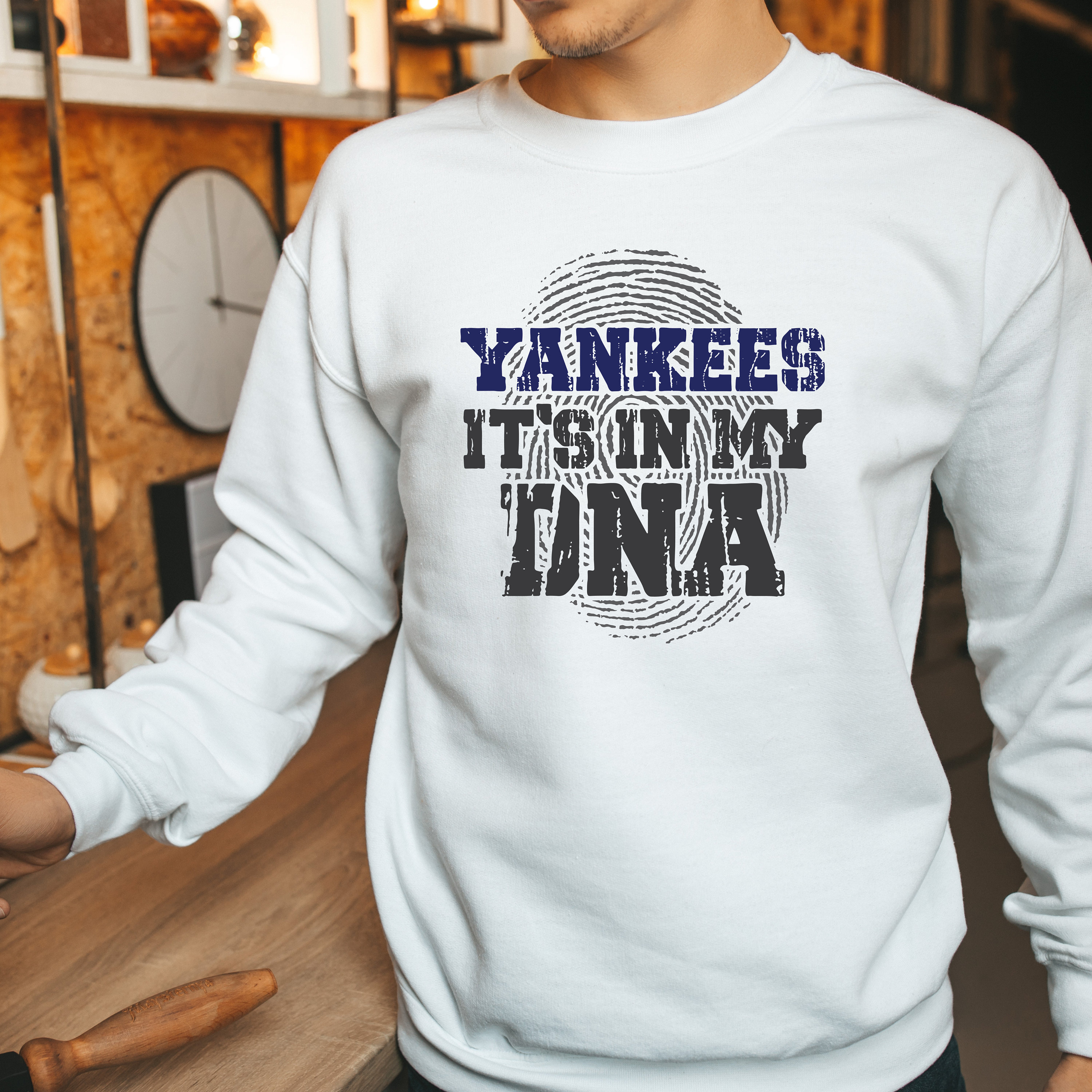 Women's New York Yankees Soft as a Grape Navy Maternity Baseball Long  Sleeve T-Shirt