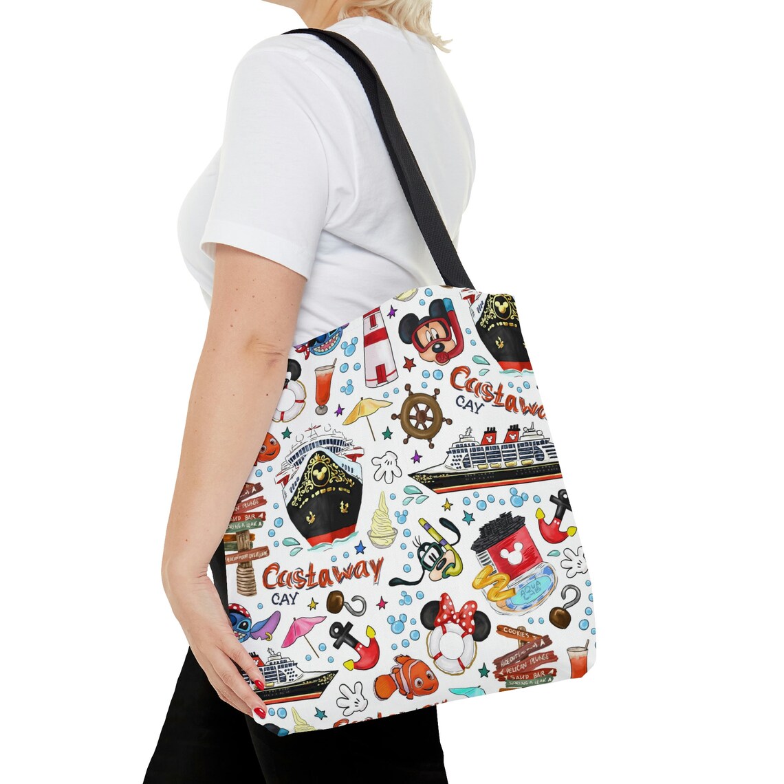 disney cruise line beach bag