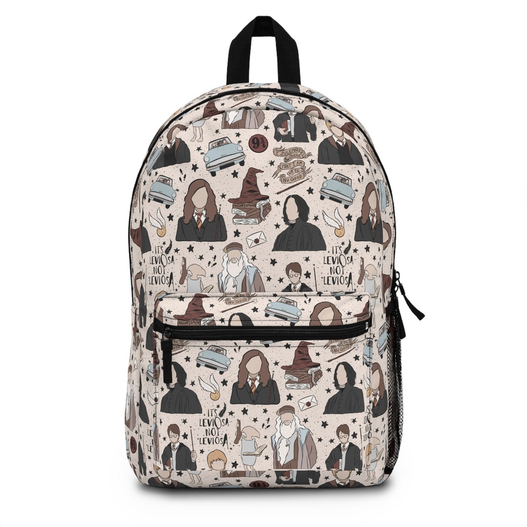 Harry Potter Backpack Harry Potter Bag Universal Studios Etsy