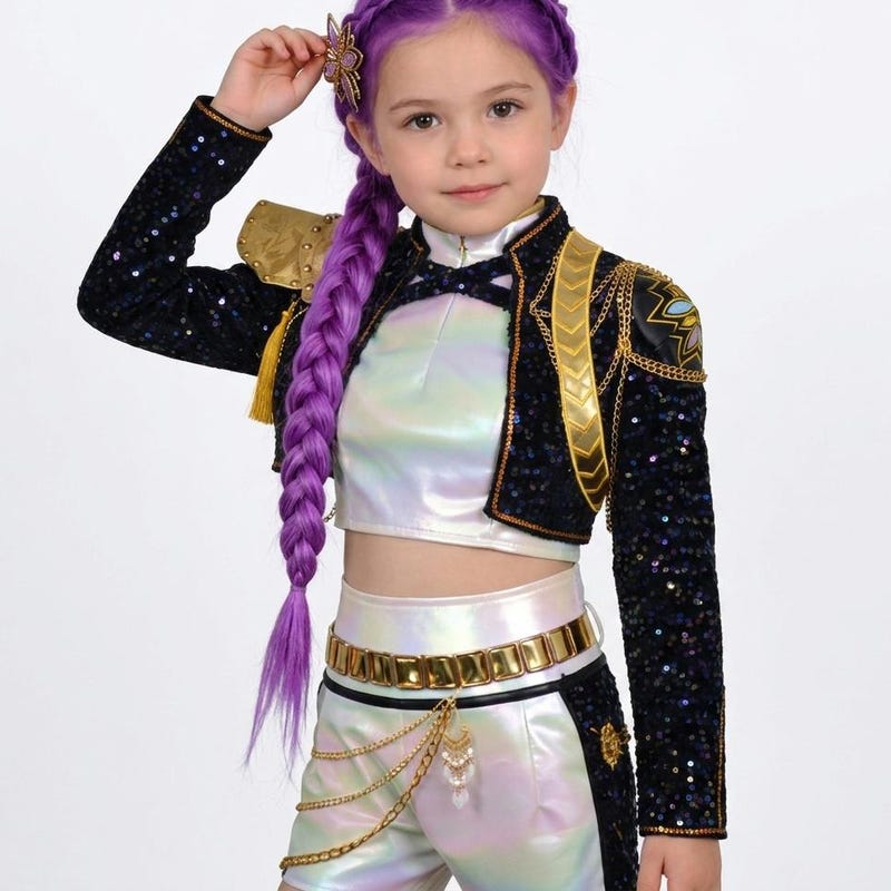 Warrior Rumi Idol Stage Costume - Etsy