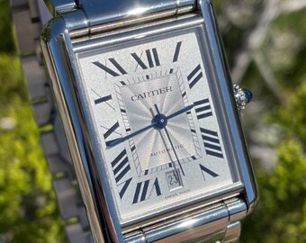 Orologio Cartier Tank Must WSTA0053 Large Steel - 2023 COMPLETO