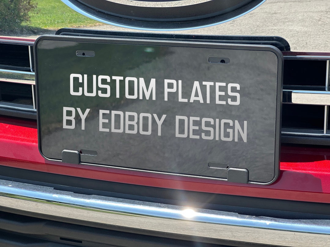 Custom License Plate - Etsy